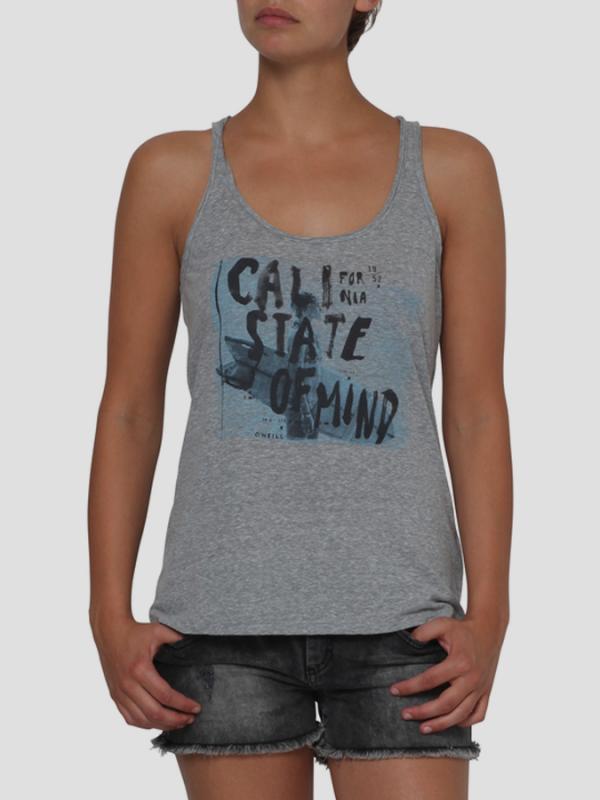 Tílko O´Neill LW STATE OF MIND TANKTOP Šedá