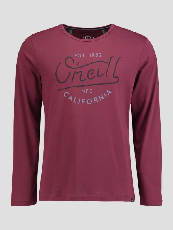 Tričko O´Neill LM OCEANSIDE LONG SLV TOP Červená