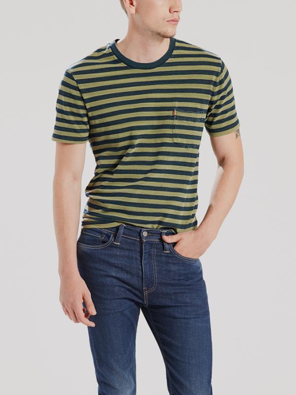 Tričko LEVI'S SS SET-IN SUNSET POCKET