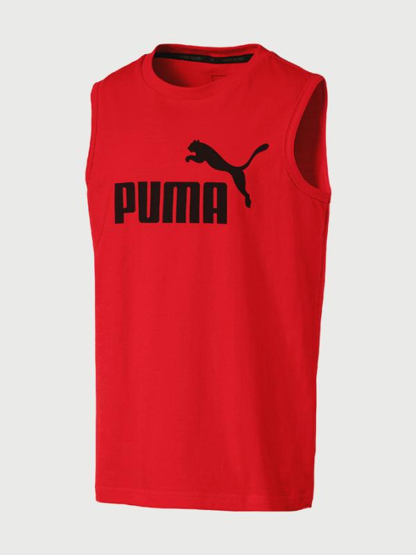 Tričko Puma ESS No.1 SL Tee Červená