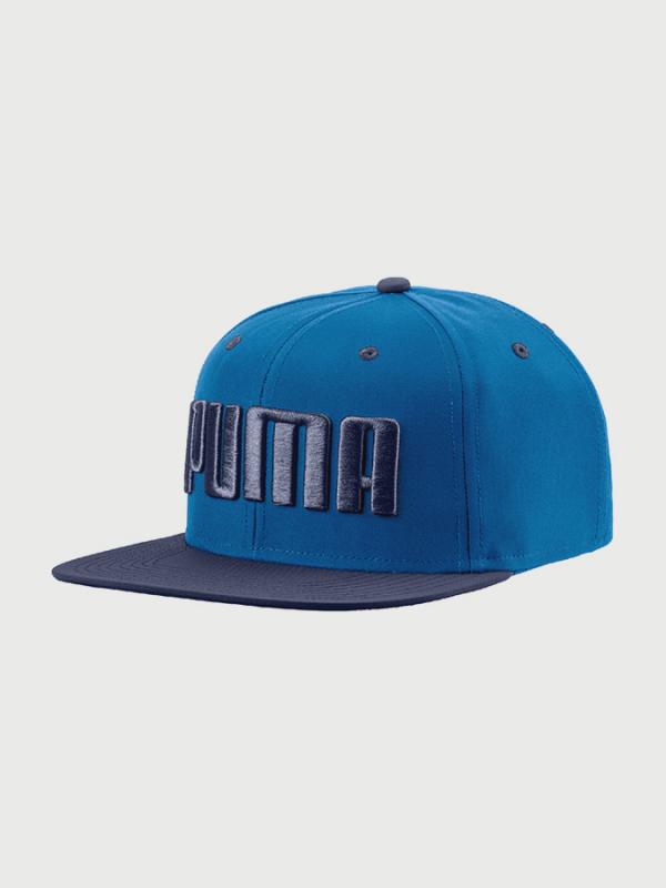 Kšiltovka Puma Flatbrim Cap Modrá