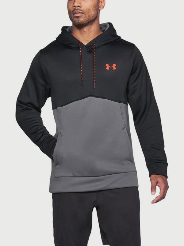 Mikina Under Armour Af Icon Solid Po Hood Černá