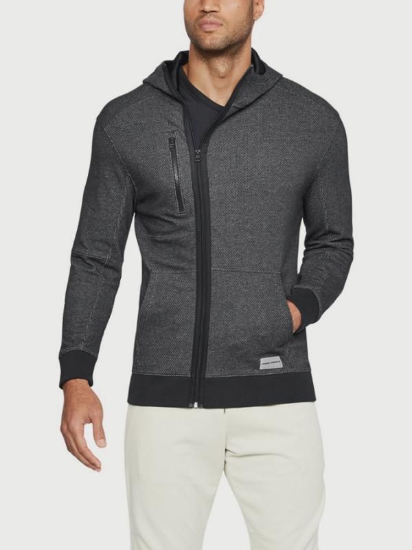 Mikina Under Armour Pursuit Full Zip Hoody Šedá