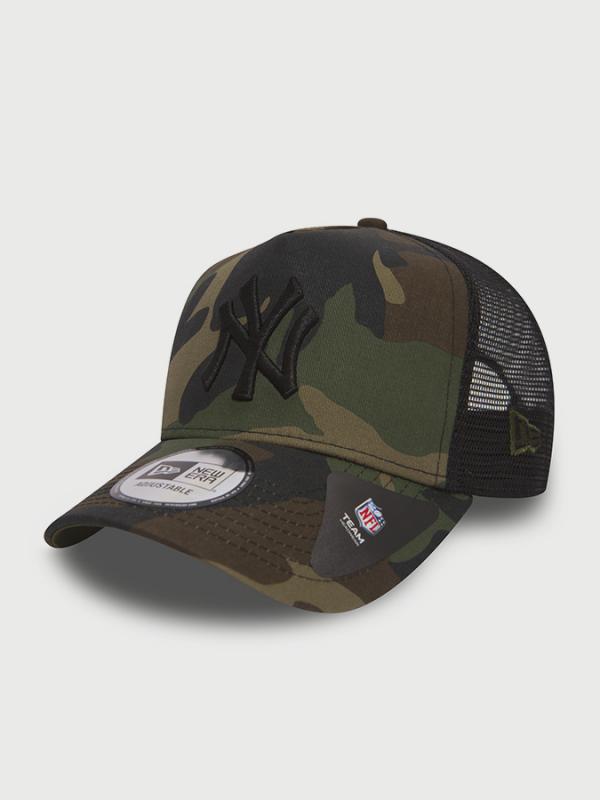 Kšiltovka New Era 940 Camo team aframe trucker NEYYAN Zelená