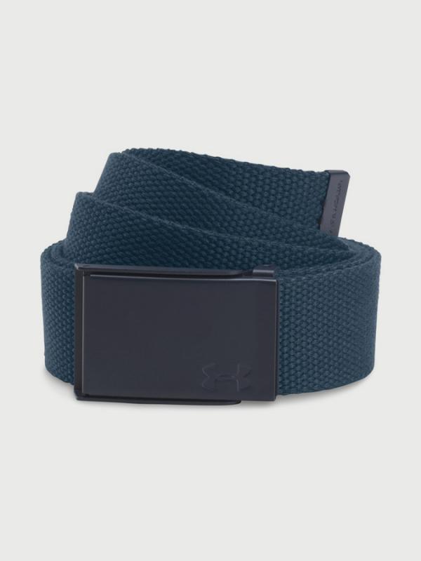 Pásek Under Armour Solid Webbing Belt Modrá