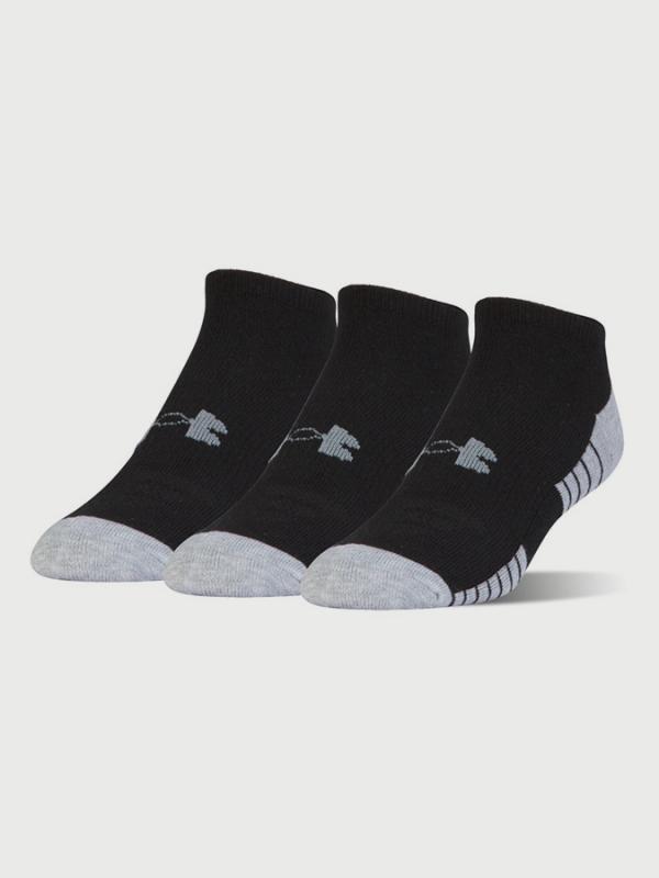 Ponožky Under Armour Heatgear Tech Noshow 3 Pack Černá