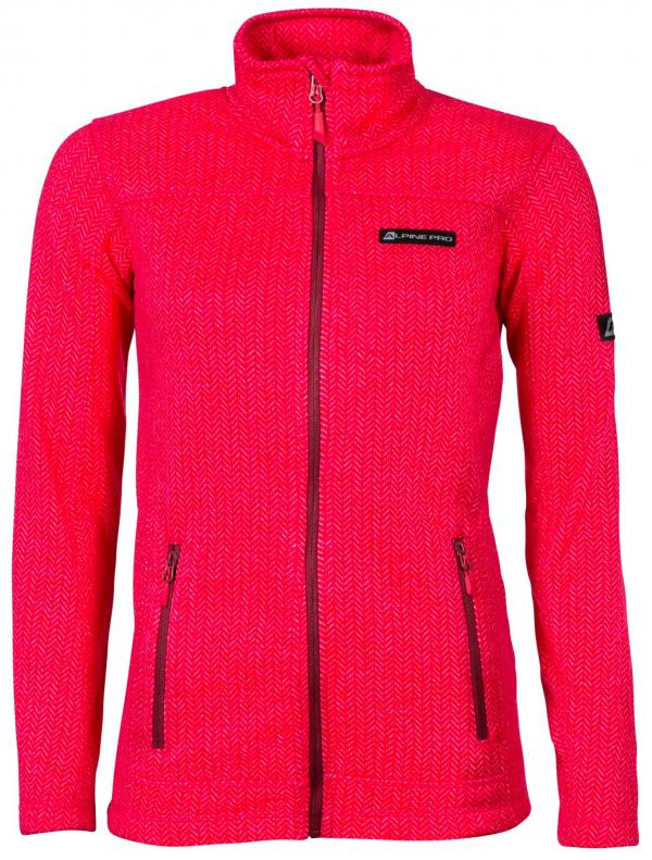 ALPINE PRO ENEASA 3 RŮŽOVÁ / FIALOVÁ Dámský Svetr S
