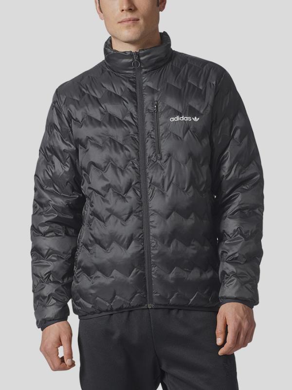 Bunda adidas Originals SERRATED JACKET Černá