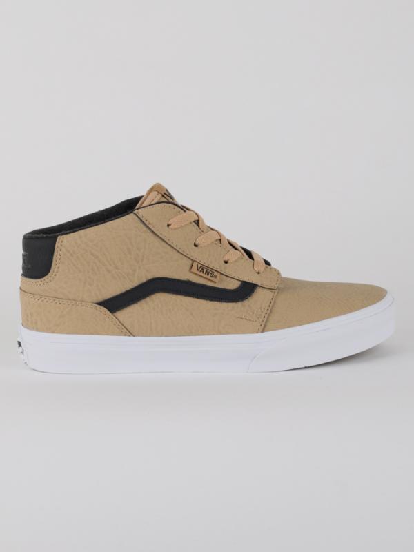 Boty Vans YT CHAPMAN MID (LEATHER) TA Hnědá