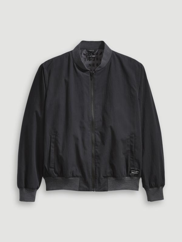 Bunda LEVI'S L8 Bomber Unisex Trucker Jet Black/Jet Černá
