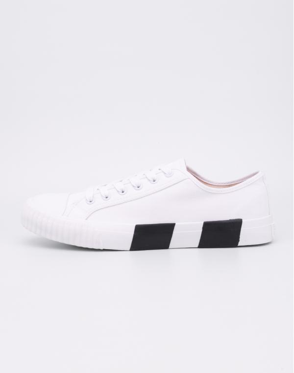 Baťa Heritage Bullets Striped Foxing White/Black 42
