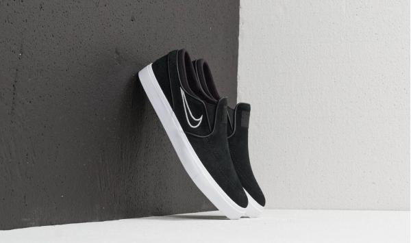 Nike Zoom Stefan Janoski Slip Black/ Light Bone/ White