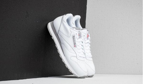 Reebok Classic Leather Archive White/ Carbon/ Red/ Grey