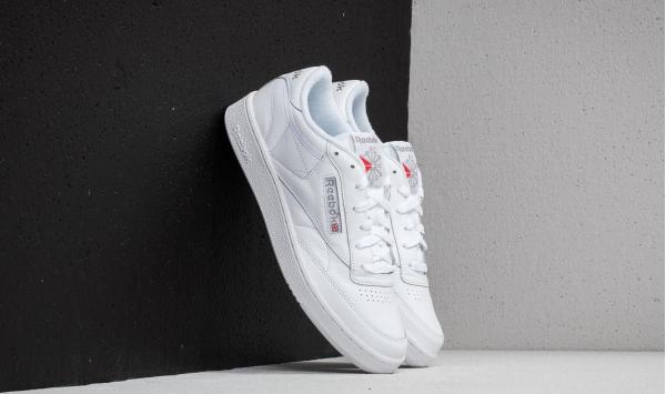 Reebok Club C 85 Archive White/ Carbon/ Excellent Red