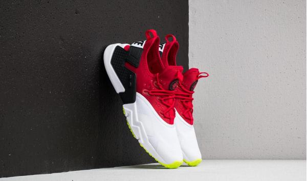Nike Air Huarache Drift Gym Red/ White-Black-Volt