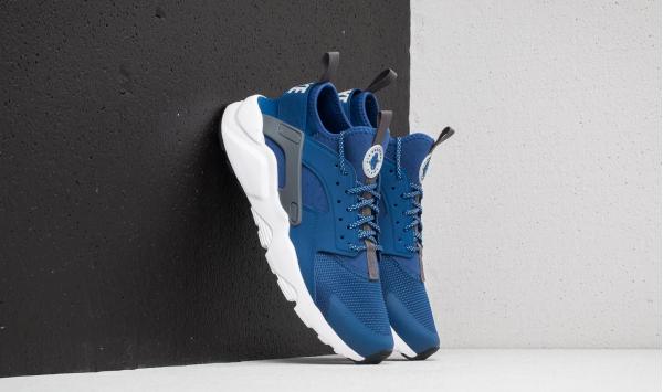 Nike Air Huarache Run Ultra Gym Blue/ Wolf Grey-White