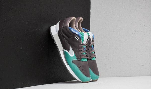 Reebok Classic Leather Urge Cool Grey/ Green/ White/ Blue