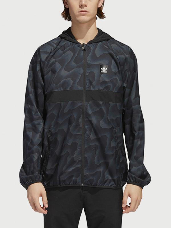 Bunda adidas Originals Bb Warp Wnd Jkt Černá