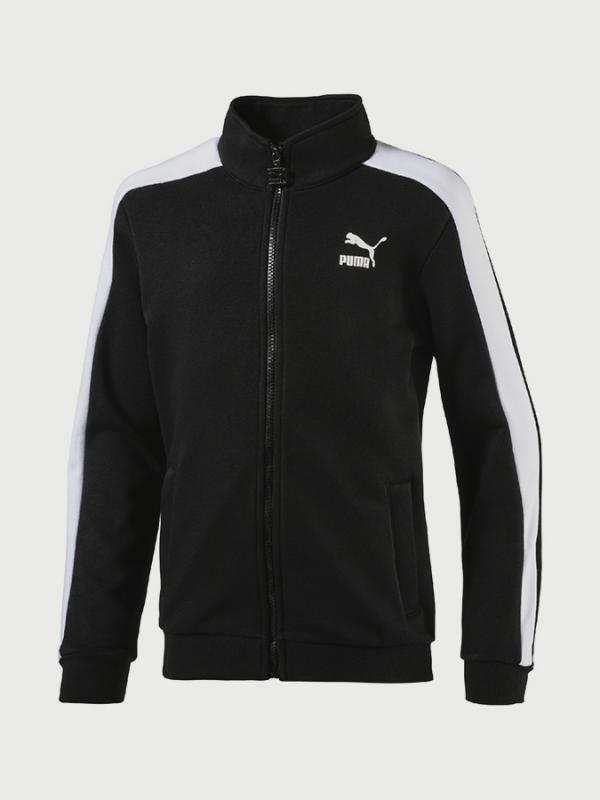 Mikina Puma Classic T7 Track Jacket, TR Černá