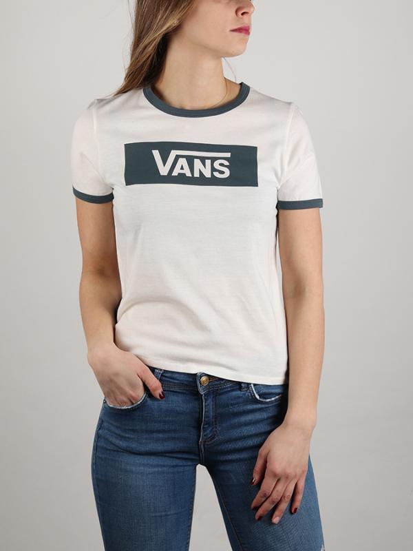Tričko Vans Wm Open Road Marshmallow Bílá