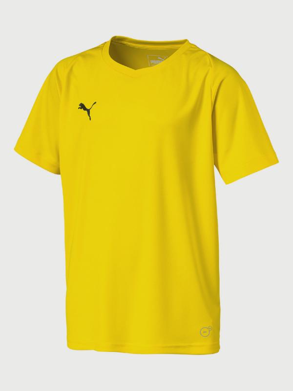 Tričko Puma LIGA Jersey Core Jr Žlutá
