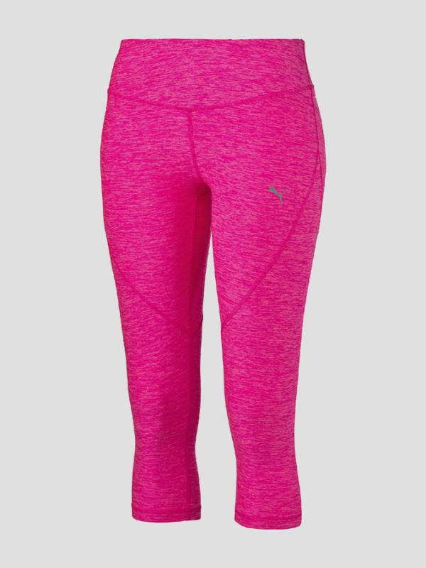 Legíny Puma Yogini Heather Knee Tight Pink Glo Heath Růžová