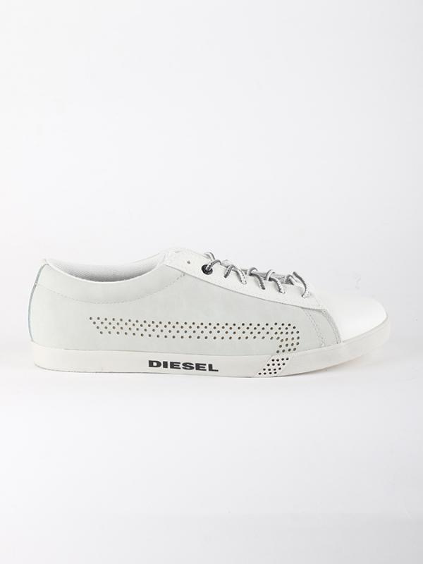 Boty Diesel BIKKREN - sneakers Bílá