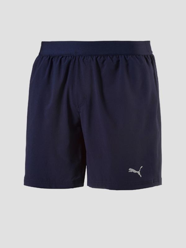 Kraťasy Puma Pace 7" Short Peacoat Barevná