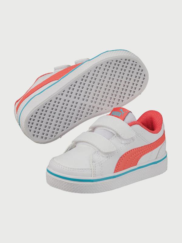 Boty Puma Court Point Vulc v2 V PS Bílá