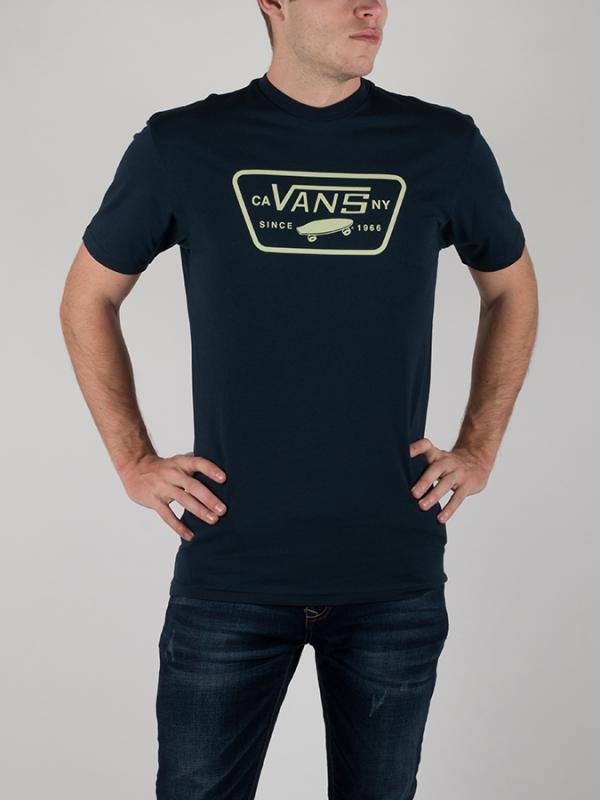 Tričko Vans Mn Full Patch Navy/Ambrosi Modrá