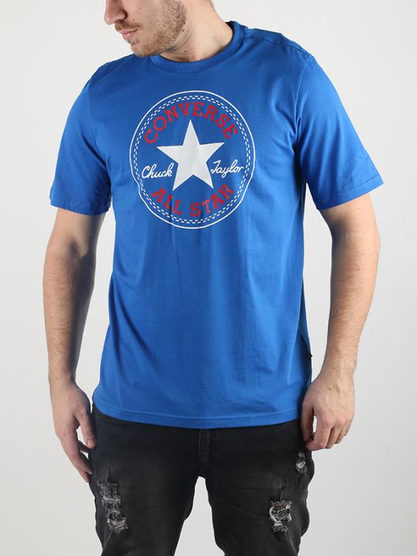 Tričko Converse Core Chuck Patch Tee Modrá