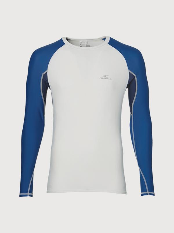Tričko O´Neill Pm Valley L/Slv Rashguard Bílá