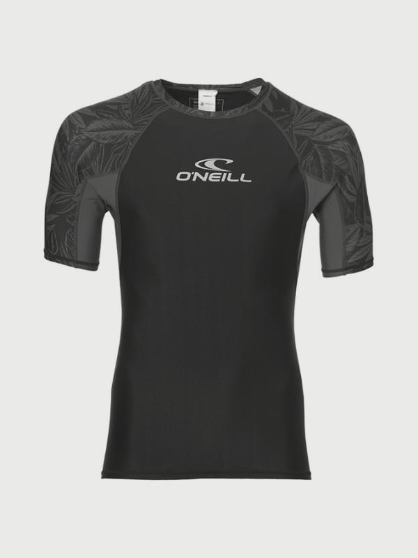 Tričko O´Neill Pm Sun S/Slv Rashguard Černá
