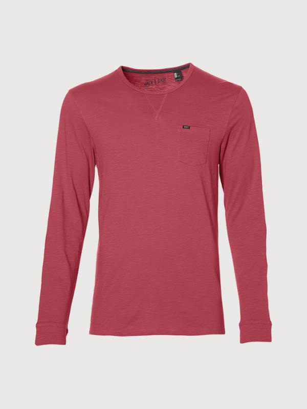 Tričko O´Neill Lm Jack'S Base L/Slv T-Shirt Červená