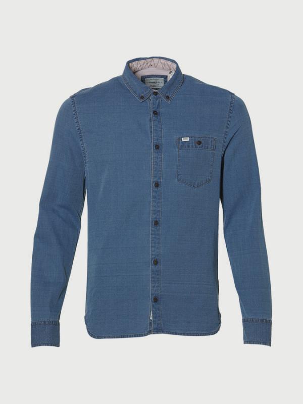 Košile O´Neill Lm Indigo L/Slv Shirt Modrá