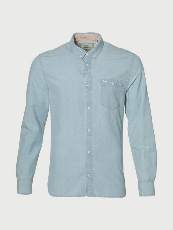 Košile O´Neill Lm Indigo L/Slv Shirt Modrá