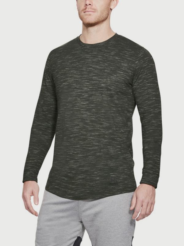 Tričko Under Armour Sportstyle LS Tee Zelená
