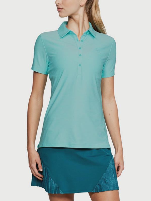 Tričko Under Armour Zinger SS Polo Zelená