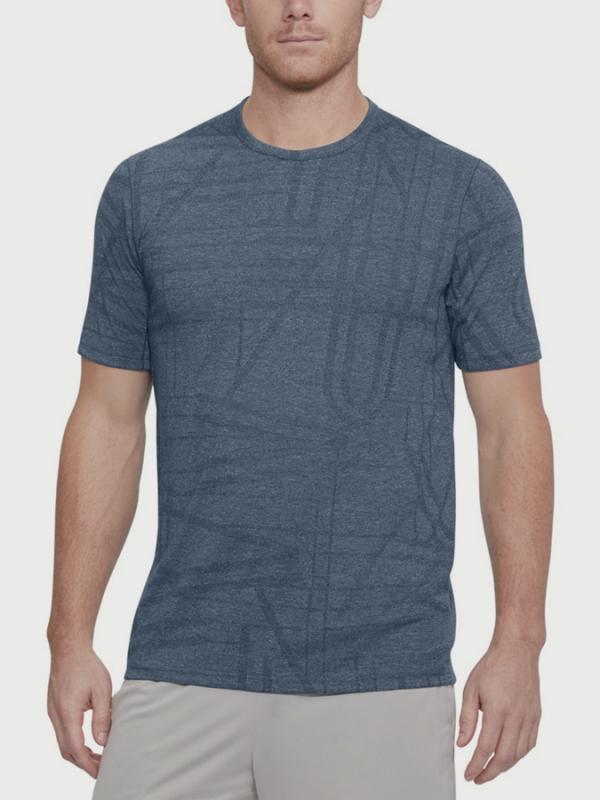 Tričko Under Armour Threadborne Elite SS Modrá