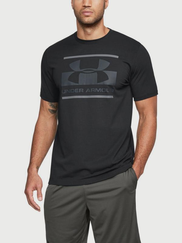 Tričko Under Armour Blocked Sportstyle Logo Černá