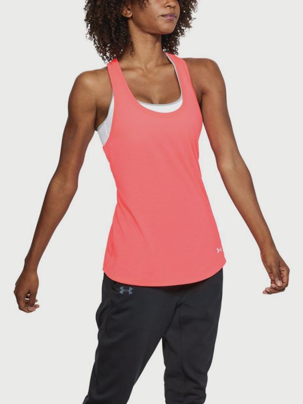 Tílko Under Armour Threadborne Streaker Tank Růžová