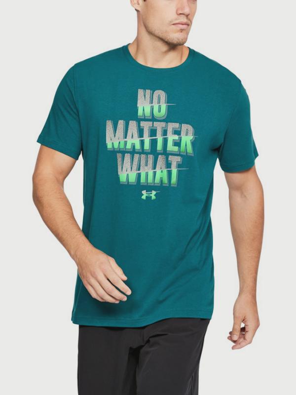 Tričko Under Armour No Matter What SS Zelená