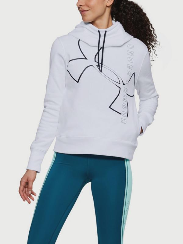 Mikina Under Armour Good Europe Hoodie Bílá