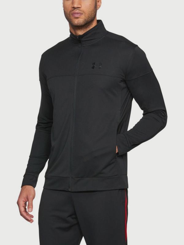 Mikina Under Armour Sportstyle Pique Jacket Černá
