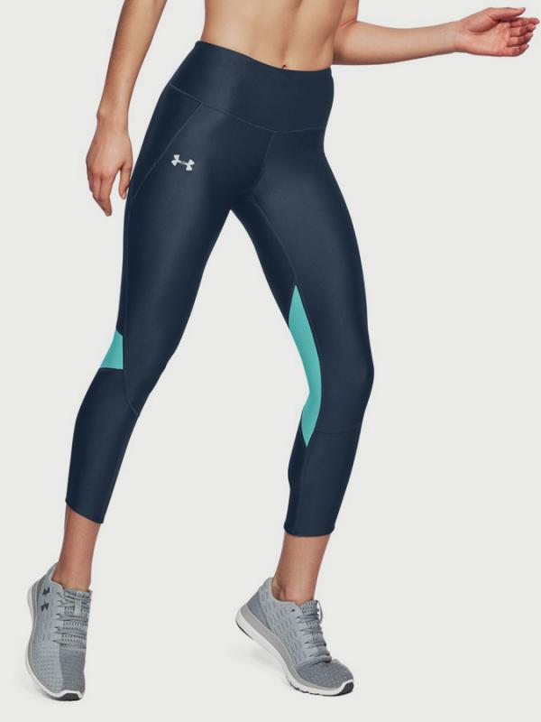 Kompresní legíny Under Armour Fly Fast Crop Modrá