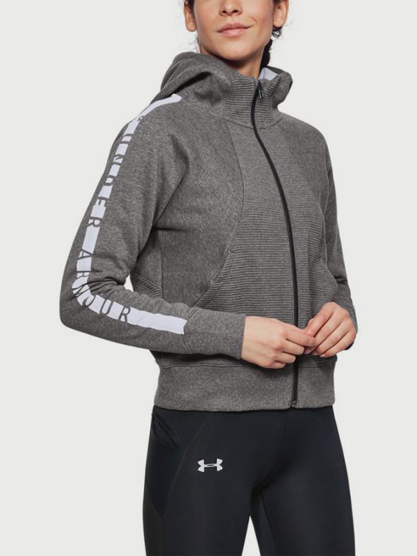 Mikina Under Armour Better Europe Fleece Fz Šedá