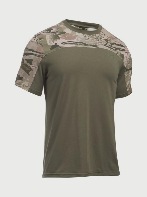 Tričko Under Armour Tac Combat T Zelená