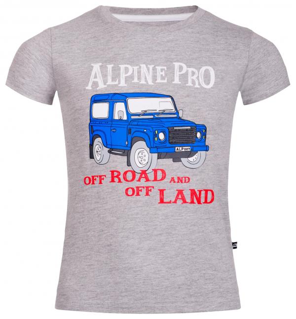 ALPINE PRO MARVO NEUTRÁLNÍ / ZEMITÁ Dětské Triko 128-134