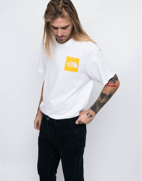 The North Face FINE TNF WHITE/TNF YELLOW XL