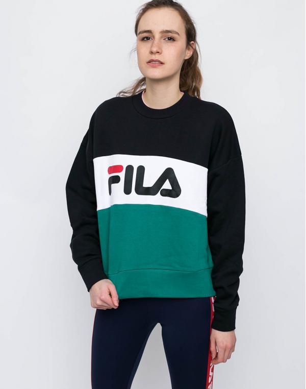 Fila Leah Black-Bright White-Shady Glade M